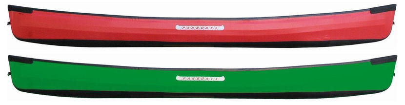 PakCanoe Color Choices - Red or Green